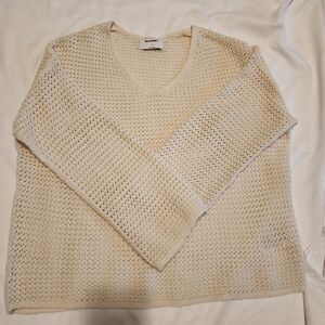 Old Navy Crochet Sweater